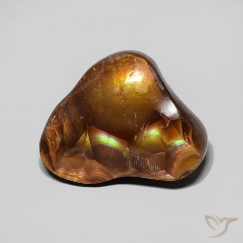 4.62ct 天然 マルチカラー ファイアアゲート, ファンシー, オペーク