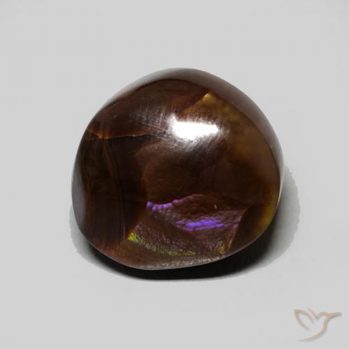 5.47ct 天然 マルチカラー ファイアアゲート, ファンシー, オペーク
