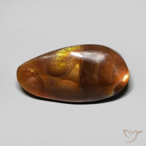 6.88ct 天然 マルチカラー ファイアアゲート, ファンシー, オペーク