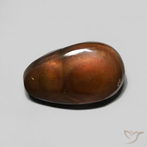 4.60ct 天然 マルチカラー ファイアアゲート, ファンシー, オペーク