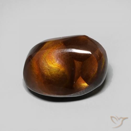 5.51ct 天然 マルチカラー ファイアアゲート, ファンシー, オペーク