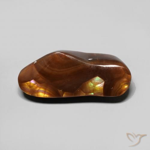 8.06ct 天然 マルチカラー ファイアアゲート, ファンシー, オペーク