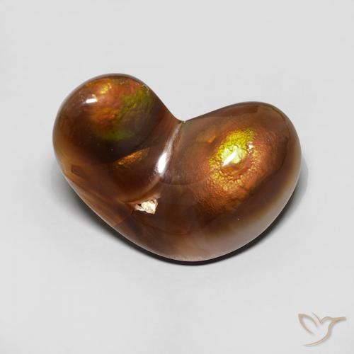 6.52ct 天然 マルチカラー ファイアアゲート, ファンシー, オペーク