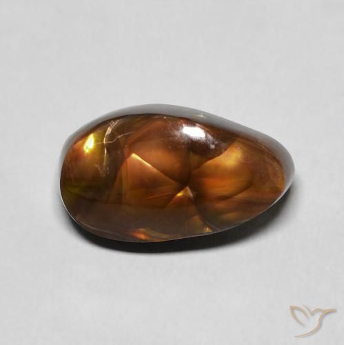 4.45ct 天然 マルチカラー ファイアアゲート, ファンシー, オペーク