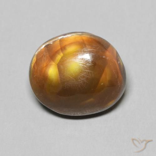 4.08ct 天然 マルチカラー ファイアアゲート, ファンシー, オペーク