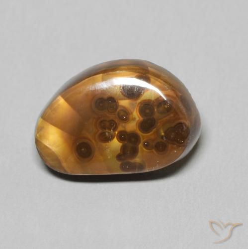 5.12ct 天然 マルチカラー ファイアアゲート, ファンシー, オペーク