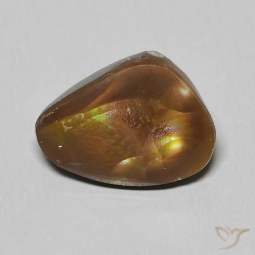 6.05ct 天然 マルチカラー ファイアアゲート, ファンシー, オペーク