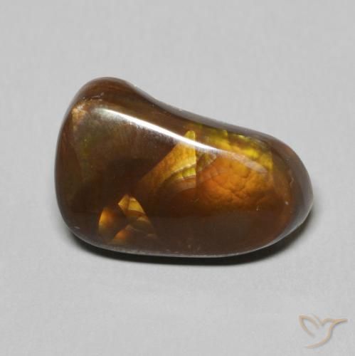 6.74ct 天然 マルチカラー ファイアアゲート, ファンシー, オペーク