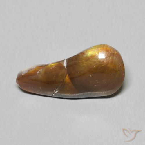 5.64ct 天然 マルチカラー ファイアアゲート, ファンシー, オペーク