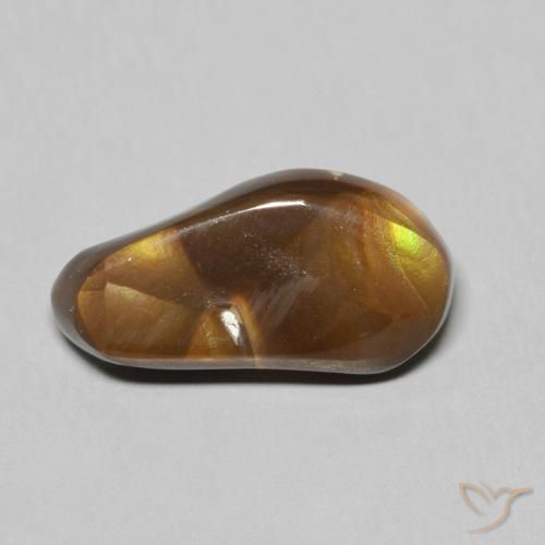 6.15ct 天然 マルチカラー ファイアアゲート, ファンシー, オペーク