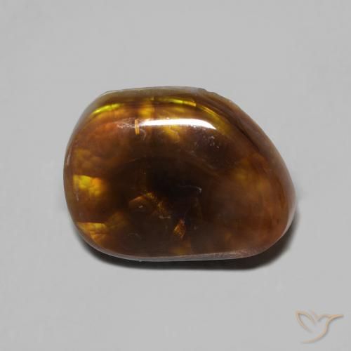 7.75ct 天然 マルチカラー ファイアアゲート, ファンシー, オペーク