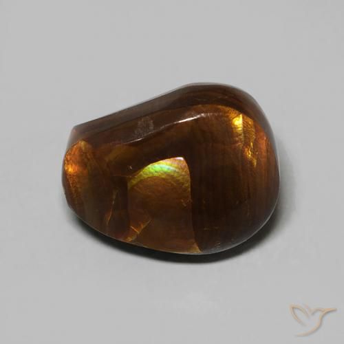5.20ct 天然 マルチカラー ファイアアゲート, ファンシー, オペーク