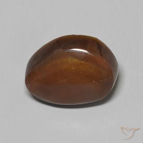 4.55ct 天然 マルチカラー ファイアアゲート, ファンシー, オペーク