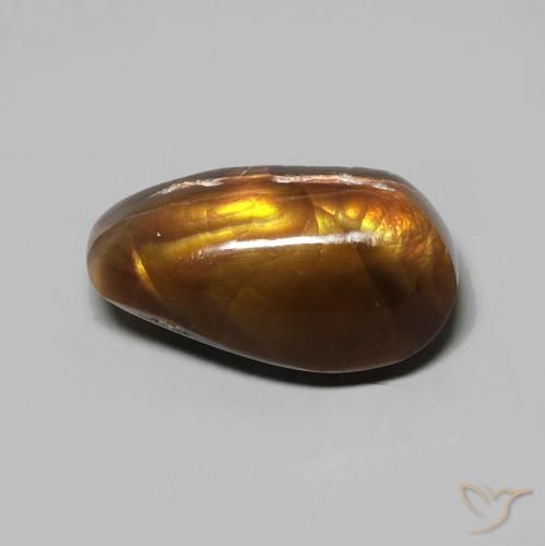 4.55ct 天然 マルチカラー ファイアアゲート, ファンシー, オペーク
