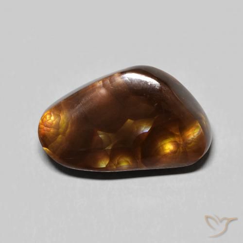 8.42ct 天然 マルチカラー ファイアアゲート, ファンシー, オペーク