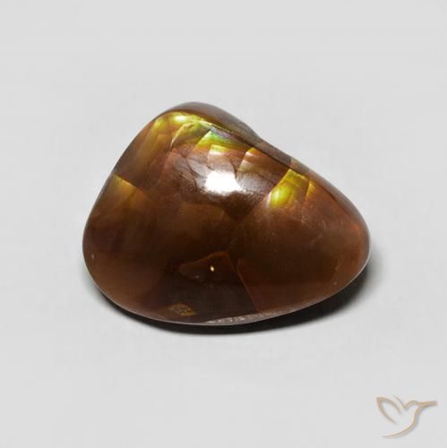 4.22ct 天然 マルチカラー ファイアアゲート, ファンシー, オペーク