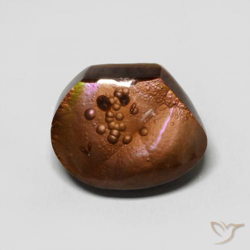 5.64ct 天然 マルチカラー ファイアアゲート, ファンシー, オペーク