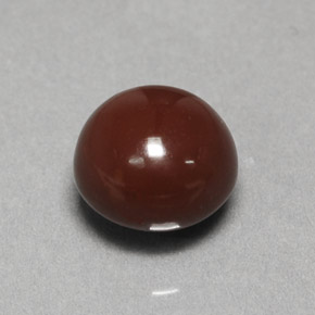 1.90カラットの天然ブラウンファイアーオパール（7.82 mm・ラウンドカット）