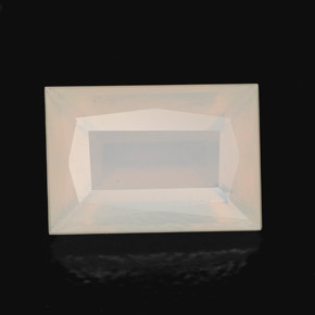 2.97カラットの天然オレンジホワイトファイアオパール、透明、透明/半透明