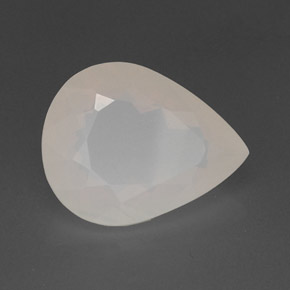 10.27カラットの天然オレンジホワイトファイアーオパール（19.2×15 mm・洋梨の形）