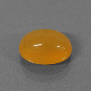 1.30カラットの天然オレンジファイアーオパール（8.7×6.5 mm・オーバルカット）