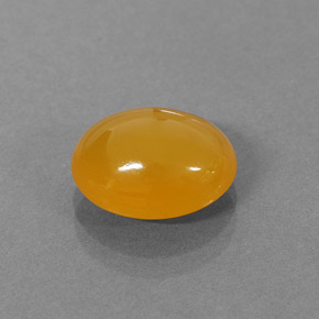 2.87カラットの天然イエローオレンジファイアーオパール（11.1×9.2 mm・オーバルカット）