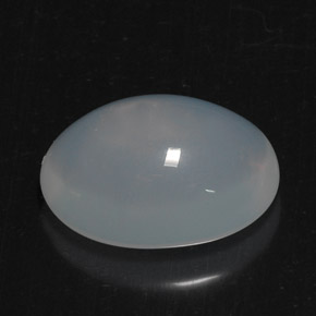 8.77カラットの天然青みがかった白ファイアーオパール（16.9×13 mm・透明）