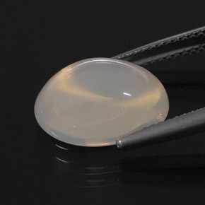 5.30カラットの天然イエローホワイトファイアオパール、透明、透明/半透明