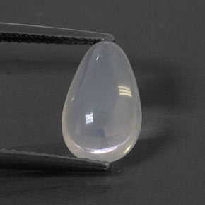 1.77カラットの天然イエロー＆ホワイトファイアーオパール（11.3×7.1 mm・洋梨の形）