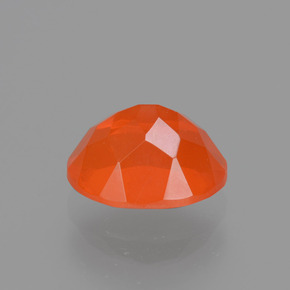 1.12カラットの天然オレンジファイアーオパール（8.8×7.1 mm・オーバルカット）