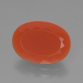 2.83カラットの天然オレンジファイアーオパール（12.6×9.1 mm・オーバルカット）