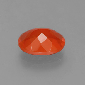 1.43カラットの天然オレンジファイアーオパール（10.1×8 mm・オーバルカット）