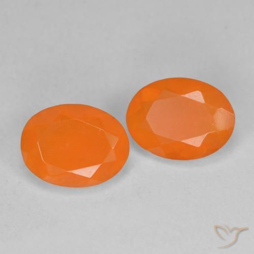 Shop natural 1.49ct ミディアムオレンジ ファイアオパール gems, 楕円形, from メキシコ at GemSelect. In stock, global shipping!