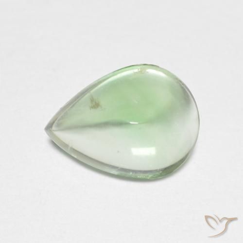 2.74ct 天然 ライトグリーン 蛍石, 洋梨の形, 透明