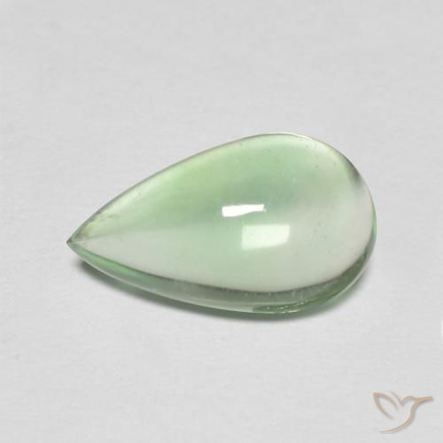 2.66ct 天然 ライトグリーン 蛍石, 洋梨の形, 透明
