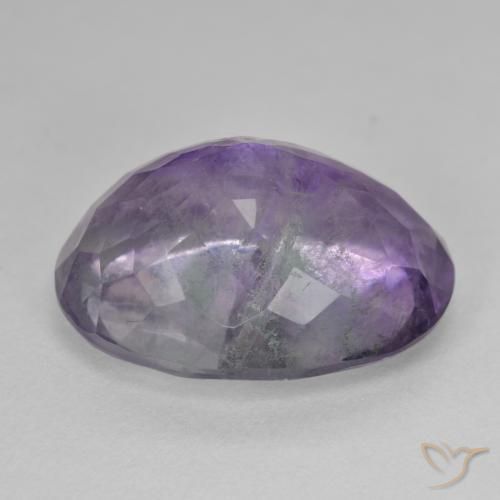 22.11ct 天然 マルチカラー 蛍石, 楕円形, SI