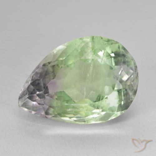 30.11ct 天然 マルチカラー 蛍石, 楕円形, SI