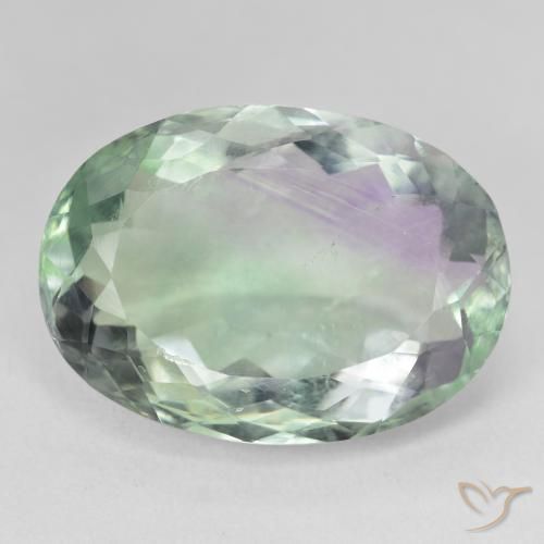 28.28ct 天然 マルチカラー 蛍石, 楕円形, SI