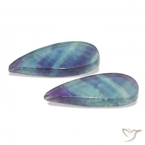 Shop natural 13.81ct マルチカラー 蛍石 gems, 洋梨の形, from インド at GemSelect. In stock, global shipping!