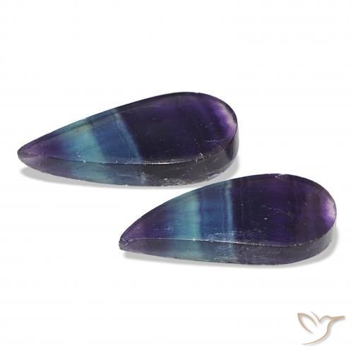 Shop natural 20.61ct マルチカラー 蛍石 gems, 洋梨の形, from インド at GemSelect. In stock, global shipping!