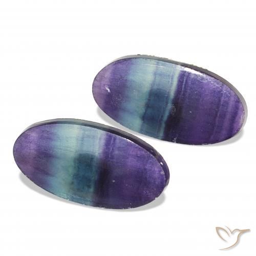 Shop natural 23.90ct マルチカラー 蛍石 gems, 楕円形, from インド at GemSelect. In stock, global shipping!