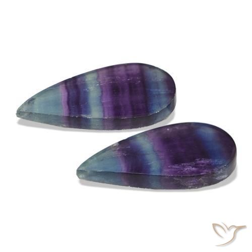 Shop natural 20.74ct マルチカラー 蛍石 gems, 洋梨の形, from インド at GemSelect. In stock, global shipping!