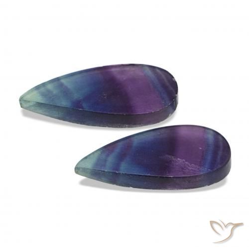 Shop natural 18.77ct マルチカラー 蛍石 gems, 洋梨の形, from インド at GemSelect. In stock, global shipping!