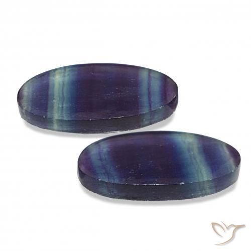 Shop natural 22.07ct マルチカラー 蛍石 gems, 楕円形, from インド at GemSelect. In stock, global shipping!