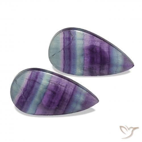 Shop natural 18.91ct マルチカラー 蛍石 gems, 洋梨の形, from インド at GemSelect. In stock, global shipping!