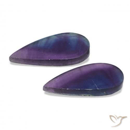 Shop natural 16.89ct マルチカラー 蛍石 gems, 洋梨の形, from インド at GemSelect. In stock, global shipping!