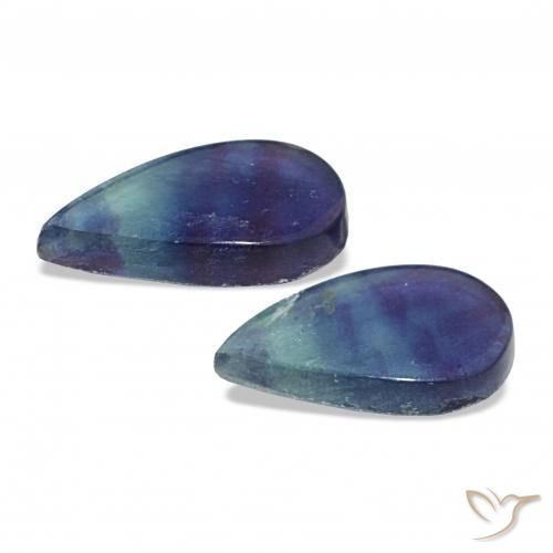 Shop natural 10.87ct マルチカラー 蛍石 gems, 洋梨の形, from インド at GemSelect. In stock, global shipping!