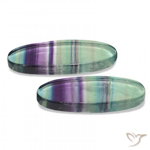 Shop natural 62.92ct マルチカラー 蛍石 gems, 楕円形, from インド at GemSelect. In stock, global shipping!