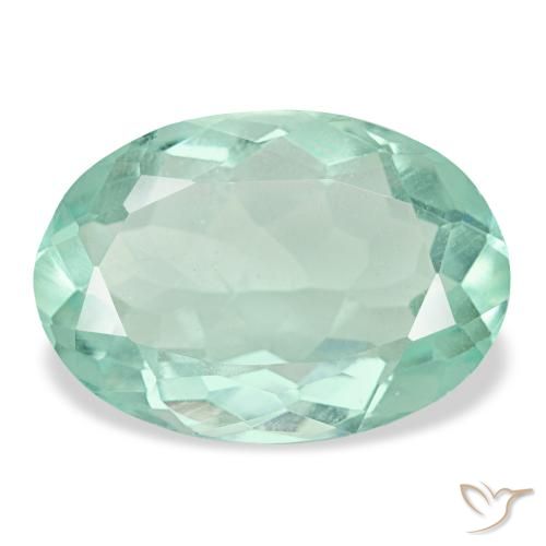 8.57ct ターコイズ フローライト, 楕円形, VVS-VS