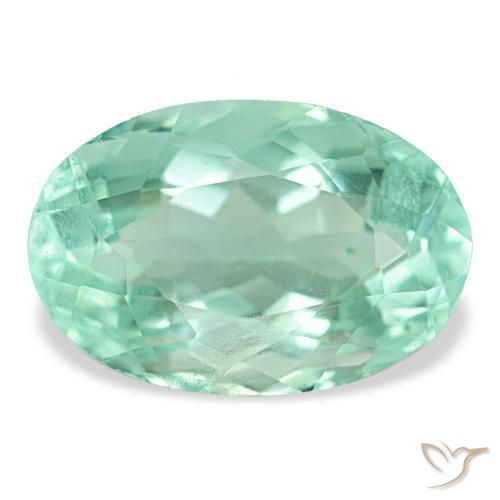 9.72ct ターコイズ フローライト, 楕円形, VVS-VS